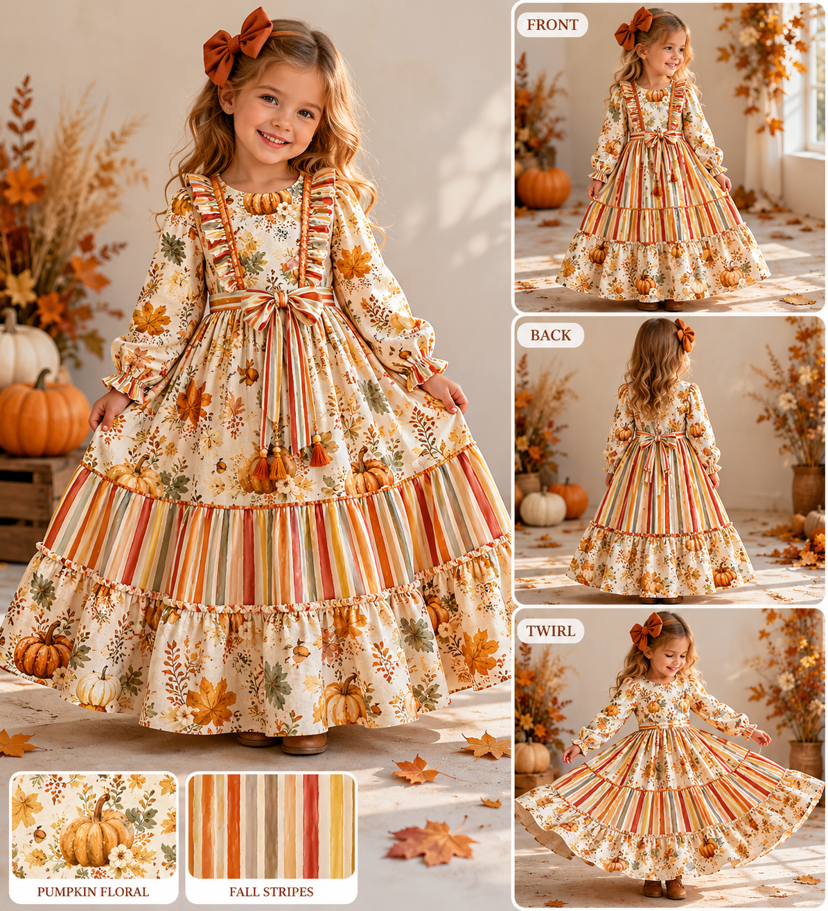 Pumpkin Patch Twirl - Preorder