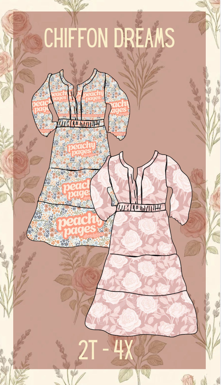 Chiffon Dreams Collection - Girls - in Stock