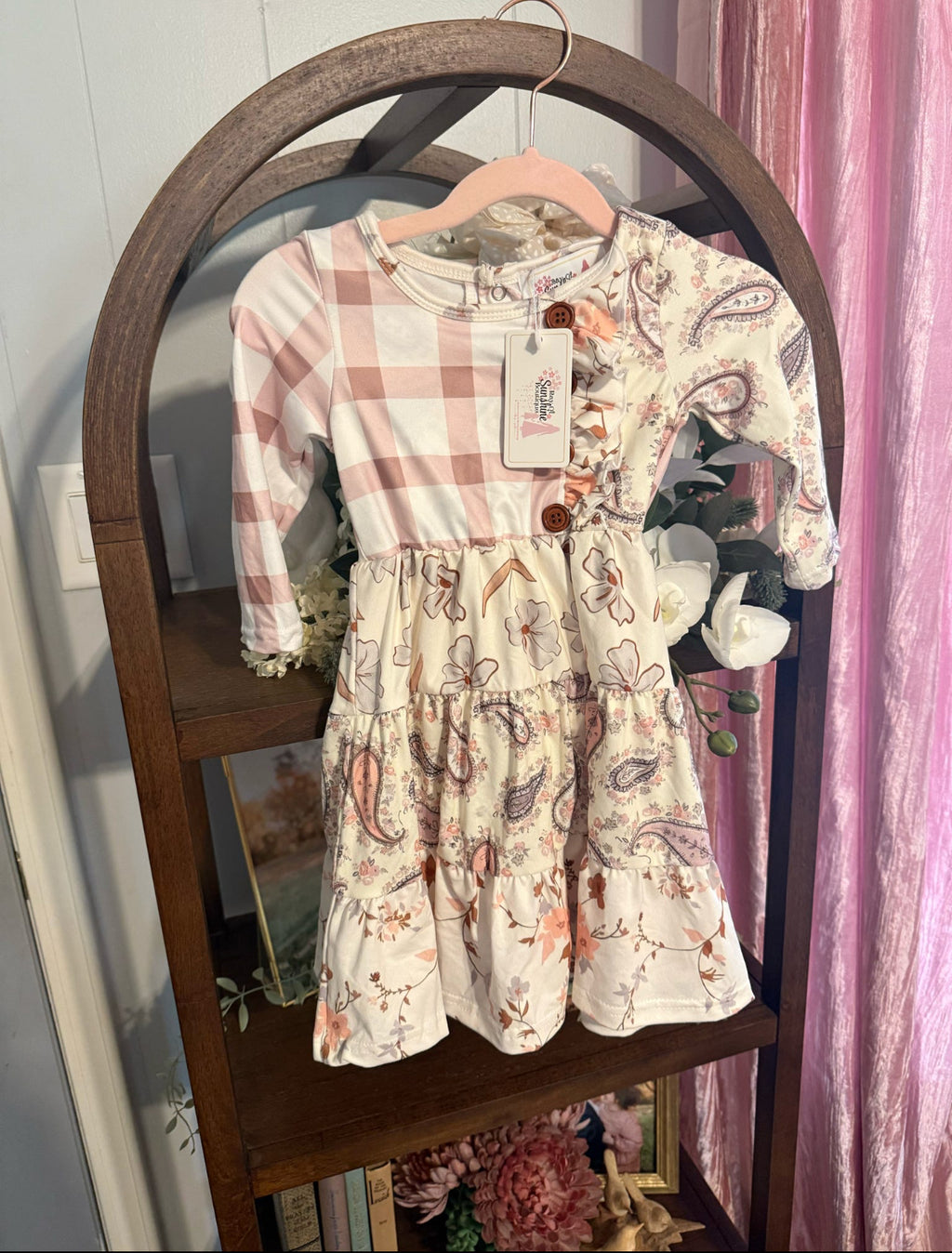 Paisley Petals Dress