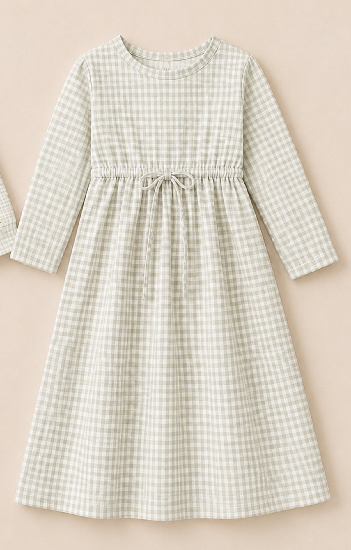 Sage Meadows Drawstring Dress - Preorder